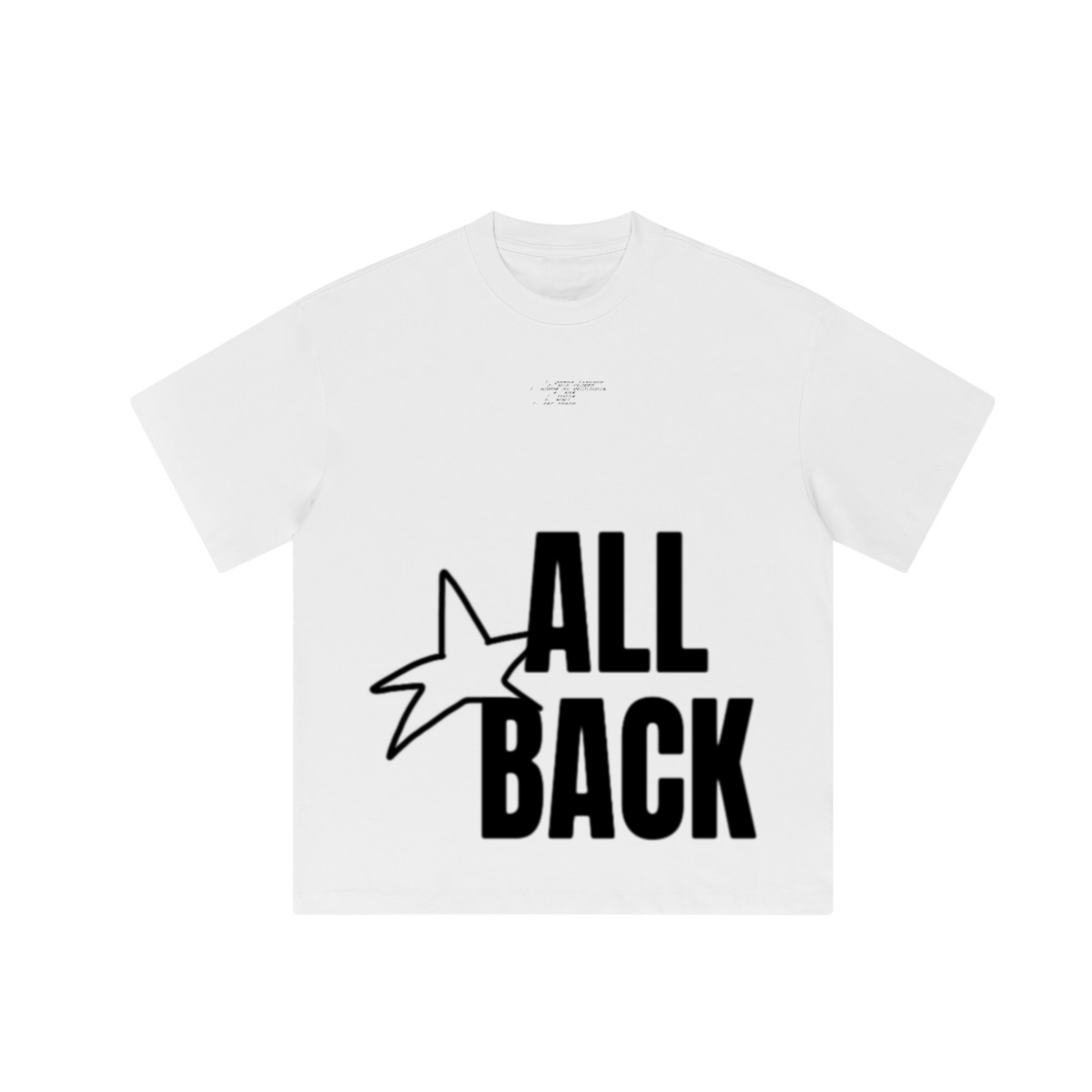 ALL BACK EP - tee.1 (310GSM)